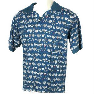 Warner Bros Bugs Bunny Bowling Bowlers League Play Polo Shirt Small